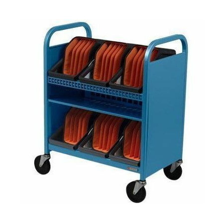 Bretford CUBE Transport Cart with Caddies - TVCT30CAD