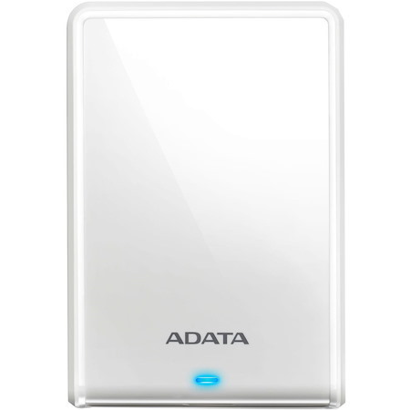 Adata HV620S 1 TB Portable Hard Drive - External - White