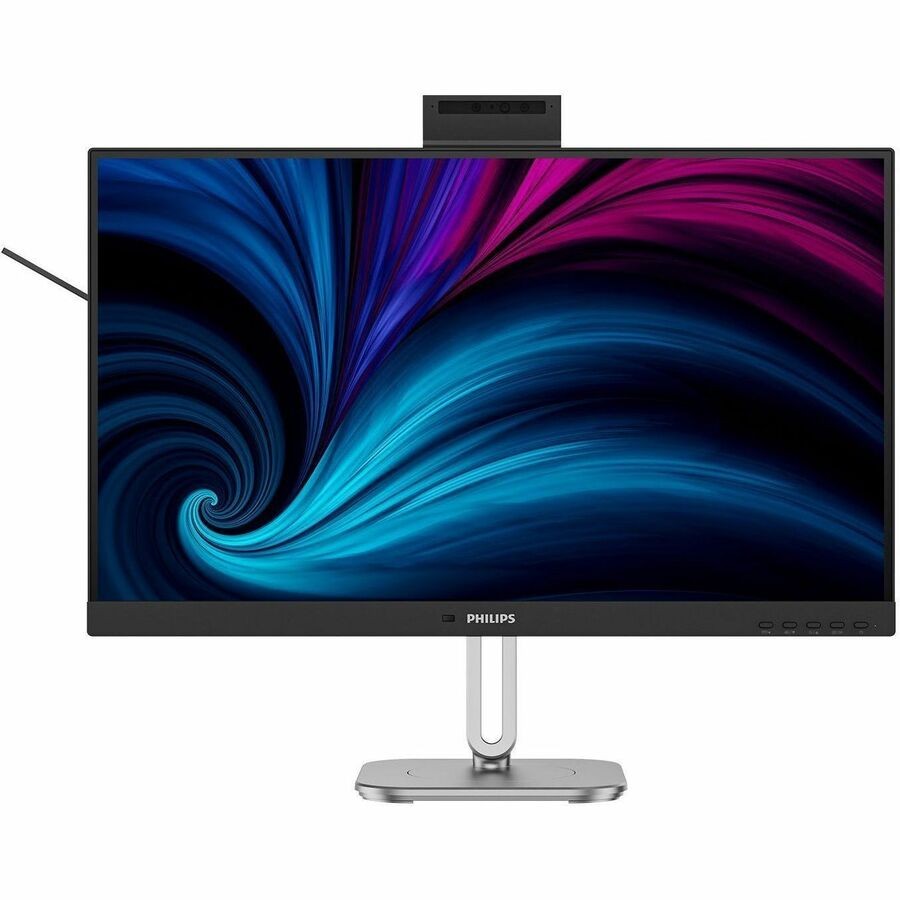 Philips 27B2U4601H 27" Class Webcam WQHD LED Monitor - 16:9 - Textured Charcoal