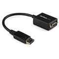 StarTech.com DisplayPort to VGA Adapter, Active DP to VGA Converter, 1080p Video DP to VGA Monitor Adapter Dongle, DisplayPort Certified