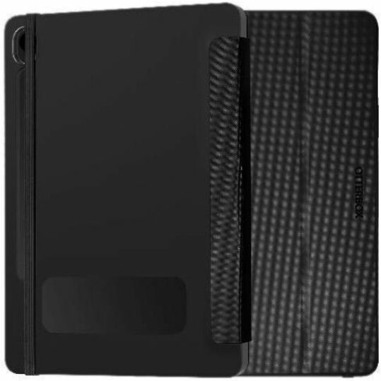 OtterBox React Carrying Case (Folio) Samsung Galaxy Tab S9 FE Tablet - Black