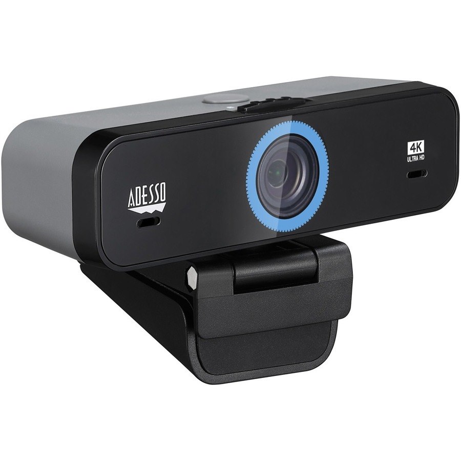 Adesso CyberTrack K4 Webcam - 8 Megapixel - 30 fps - USB 2.0 - 1 Each