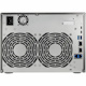 Asustor Lockerstor 10 Gen3 AS6810T 10 Bay NAS, AMD Ryzen Quad-Core 2.3 GHz, 16GB RAM ECC DDR5, 4 M.2 NVMe Slots, Dual 5GbE and Dual 10GbE Port, USB4 Type-C, Network Attached Storage (Diskless)