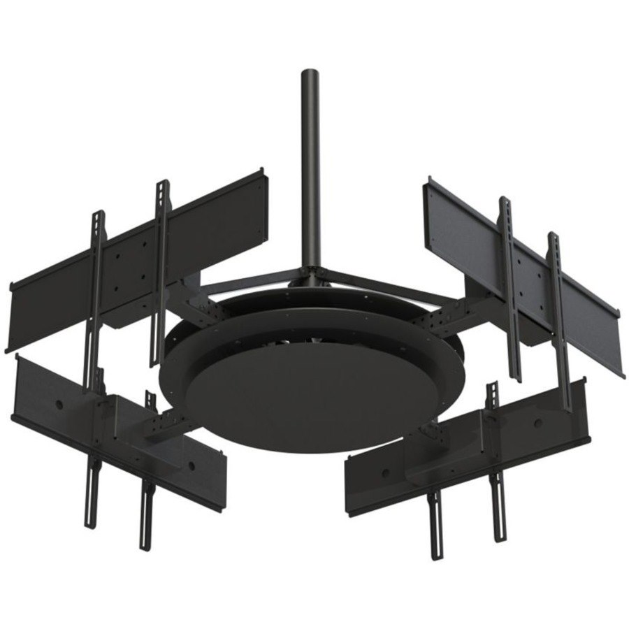Peerless-AV&reg; Multi-Display Ceiling Mount with 4 Telescoping Arms For 37" to 75" Displays