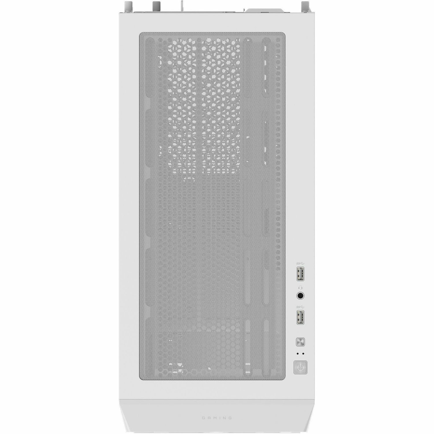 GIGABYTE Computer Case - Mini ITX, Micro ATX Motherboard Supported - Mid-tower - Tempered Glass, Steel, Plastic - White
