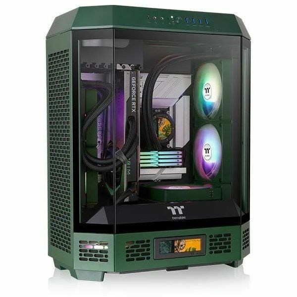 Thermaltake The Tower 600 Racing Green Mid Tower Chassis