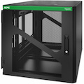 APC NetShelter 12U Wallmount Rack Enclosure Cabinet Side Mount UPS Depth