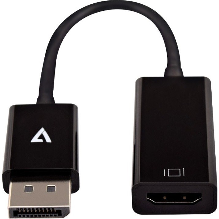 V7 Displayport to HDMI Adapter Black Slim