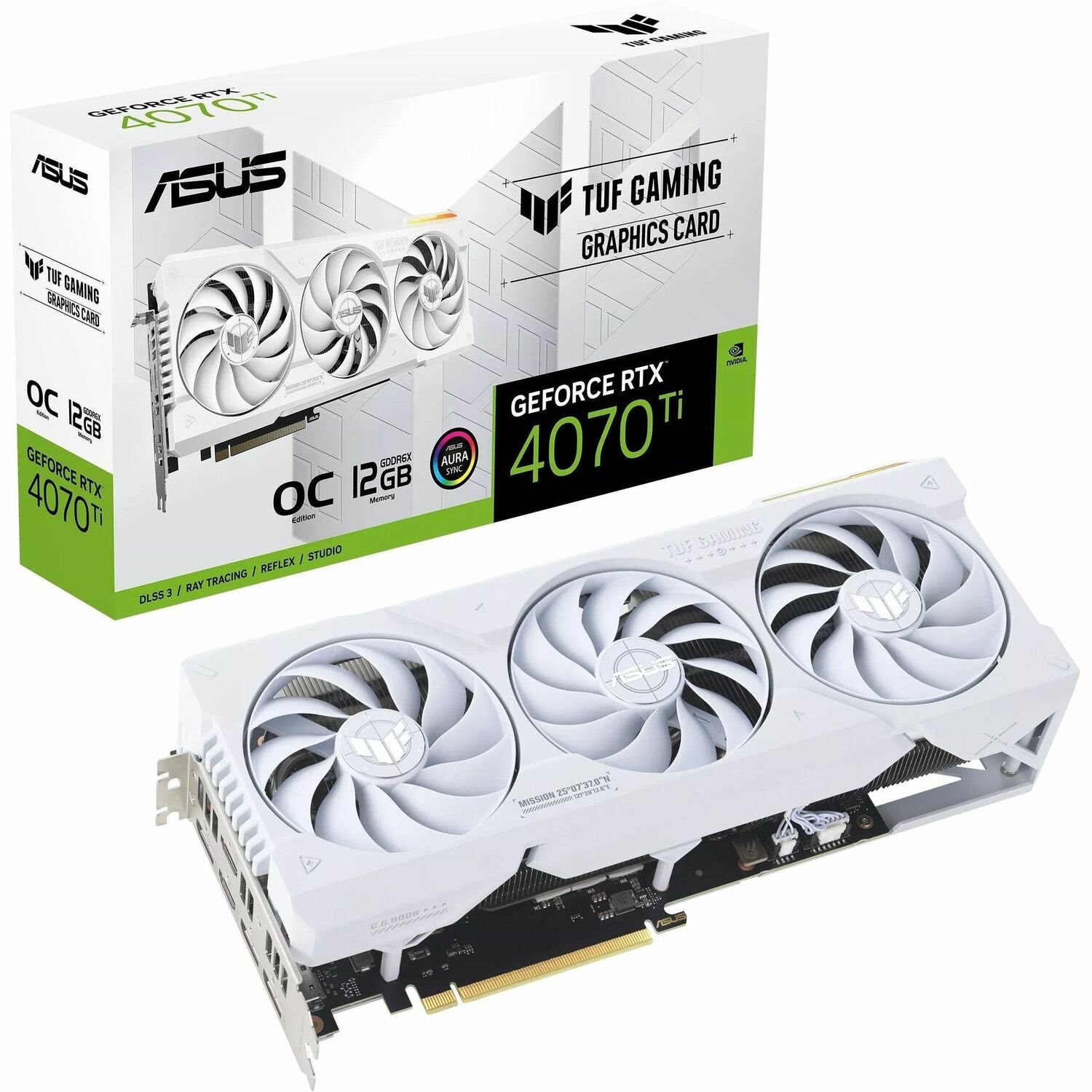 TUF NVIDIA GeForce RTX 4070 Ti Graphic Card - 12 GB GDDR6X