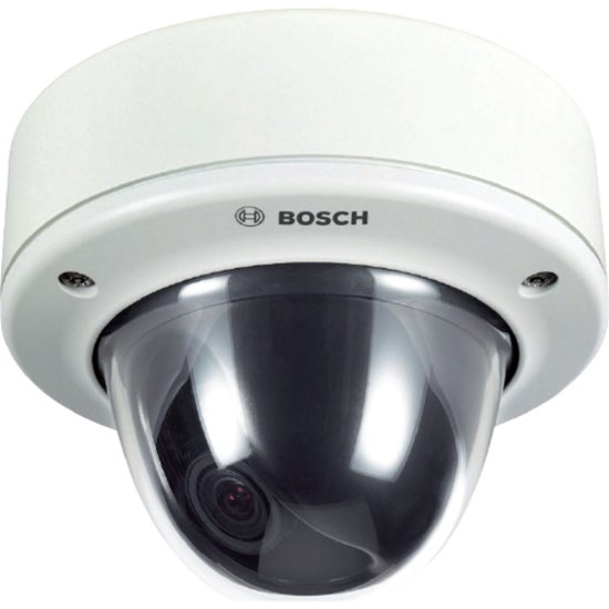 Bosch FlexiDome VDN-5085-V921S Surveillance Camera - Monochrome, Monochrome - Dome - White