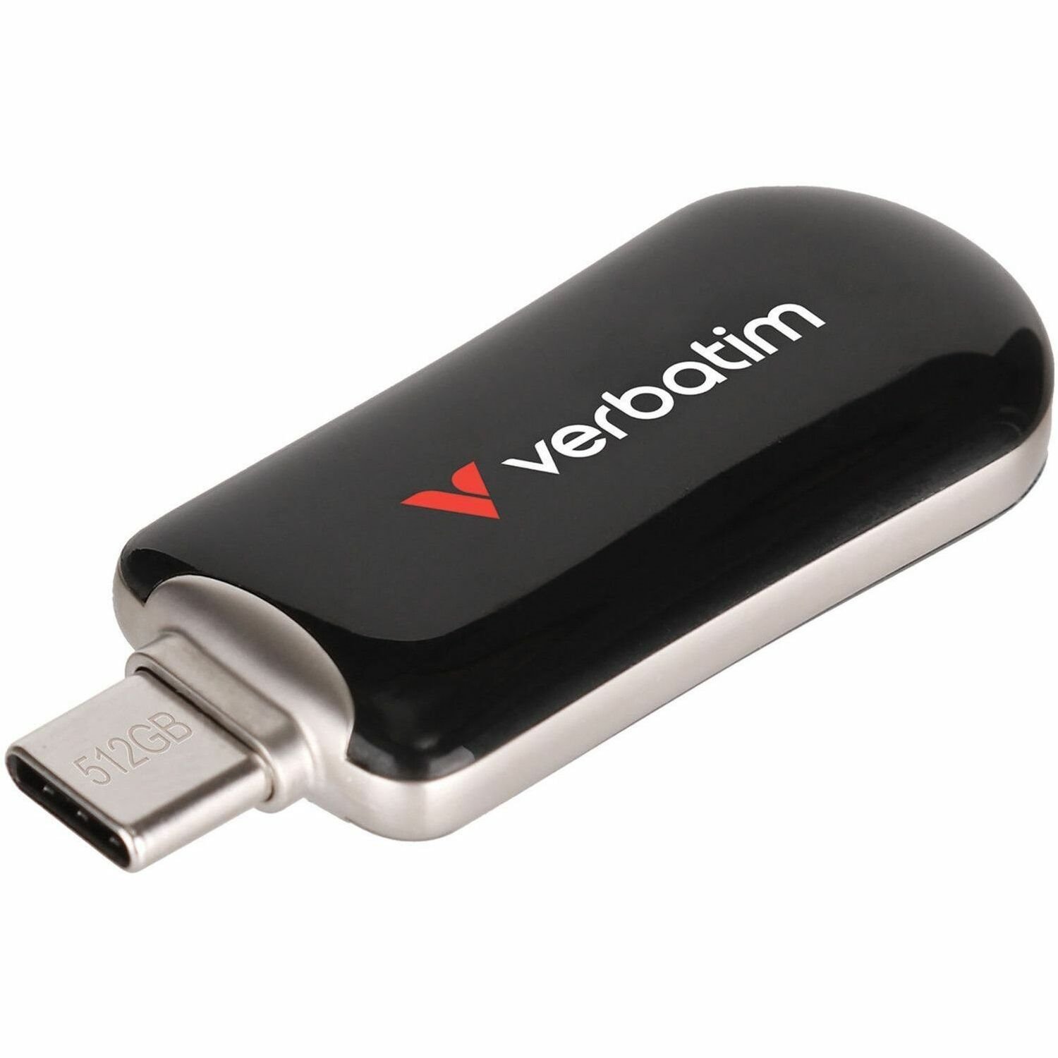 Verbatim 512GB Plectra USB-C Flash Drive - Black