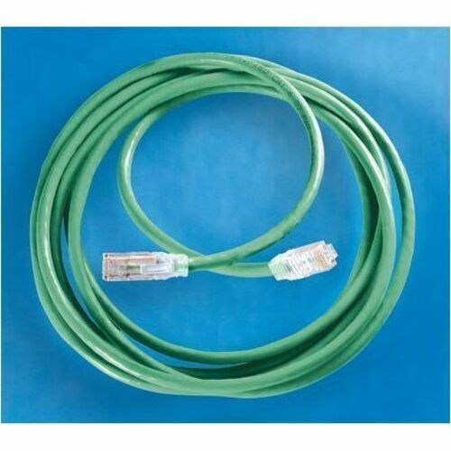 Ortronics Clarity CAT5E Modular Patch Cord, 25 ft, Green