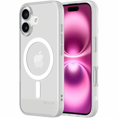 Incase Case for Apple iPhone 16 Smartphone - Frosted texture - Clear