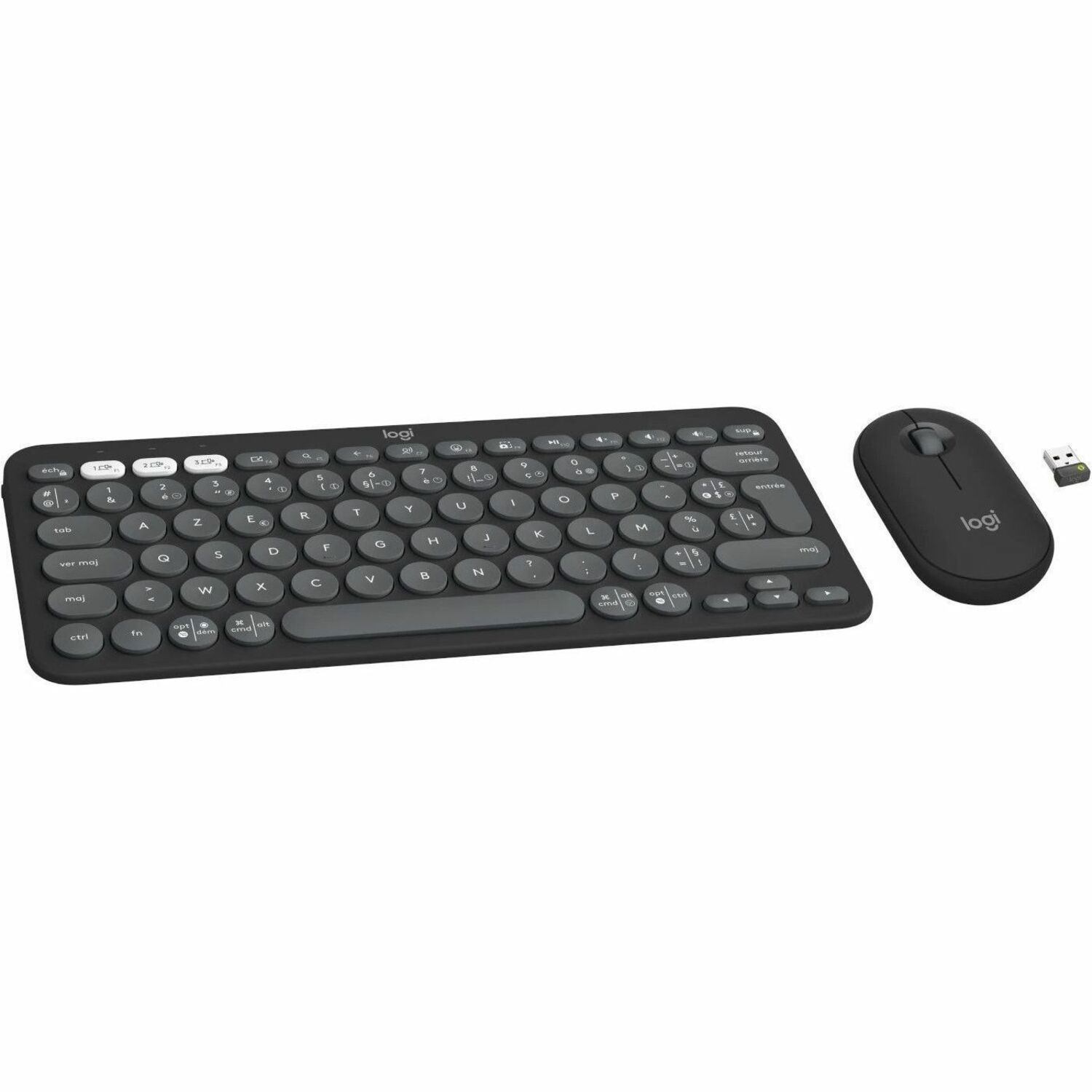 Logitech Pebble 2 Combo Tonal Graphite Fra N/A