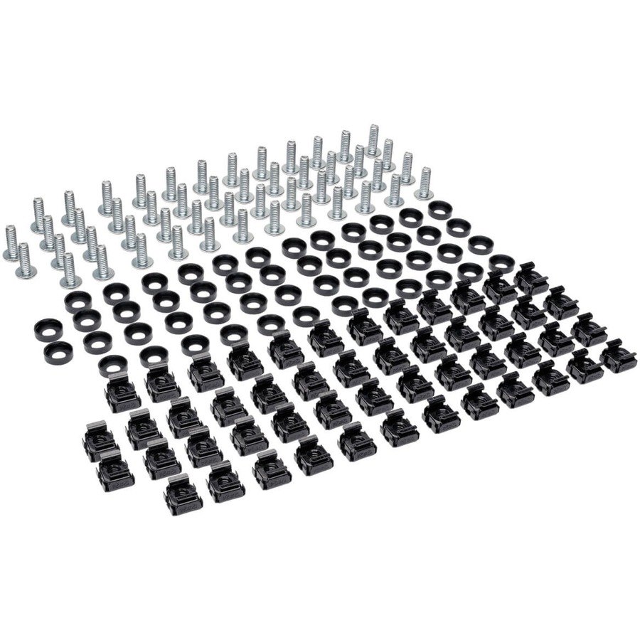 Eaton Tripp Lite Series SmartRack Square Hole Hardware Kit with 50 pcs 12-24 screws and washers