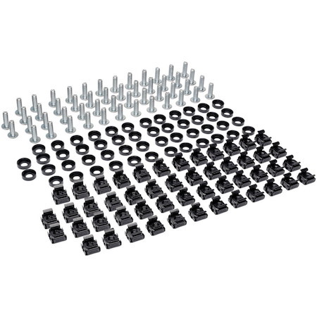 Eaton Tripp Lite Series SmartRack Square Hole Hardware Kit with 50 pcs 12-24 screws and washers