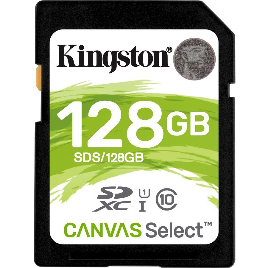Kingston Canvas Select 128 GB Class 10/UHS-I (U1) SDXC