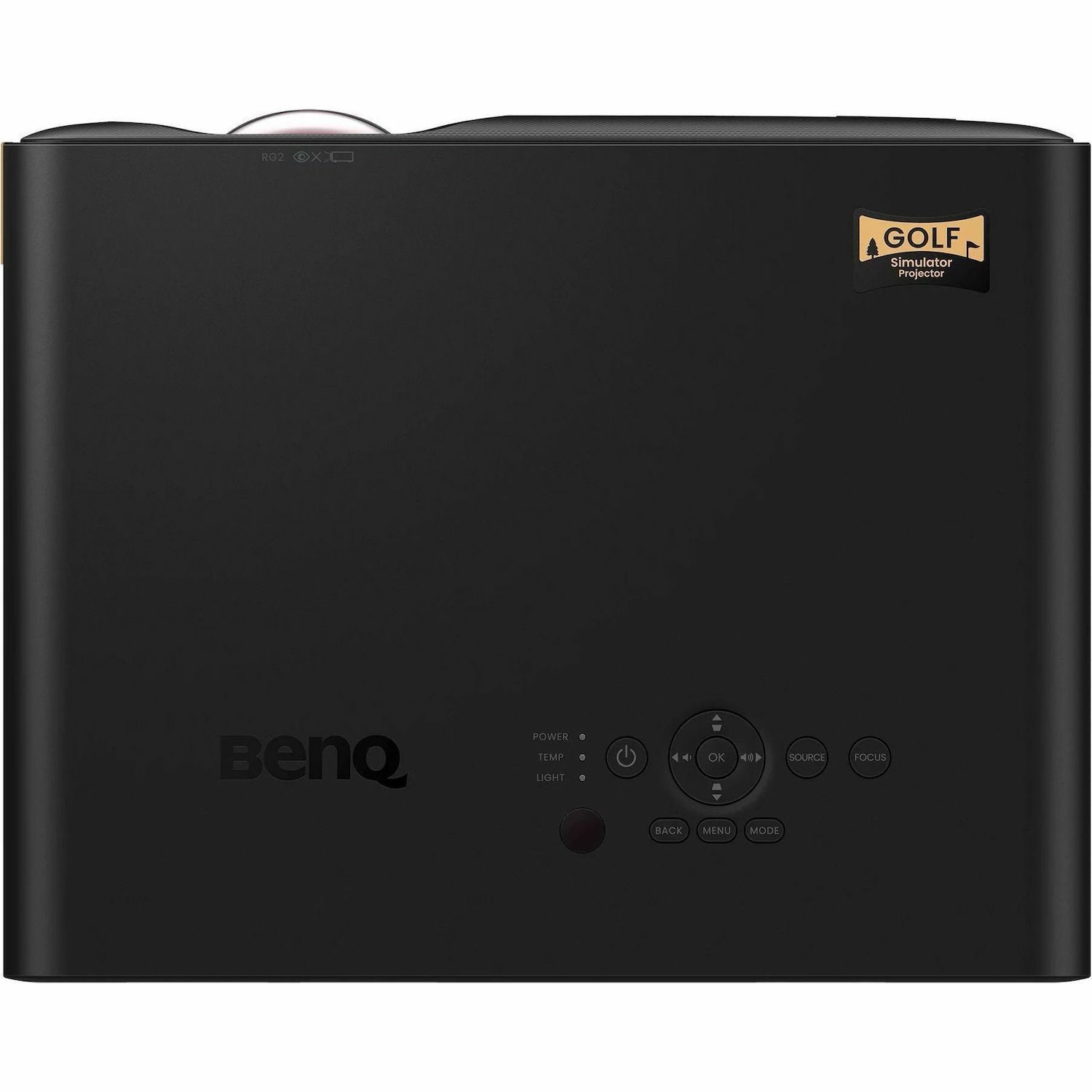 BenQ AH500ST 3D Short Throw DLP Projector - 16:9 - Ceiling Mountable - Black