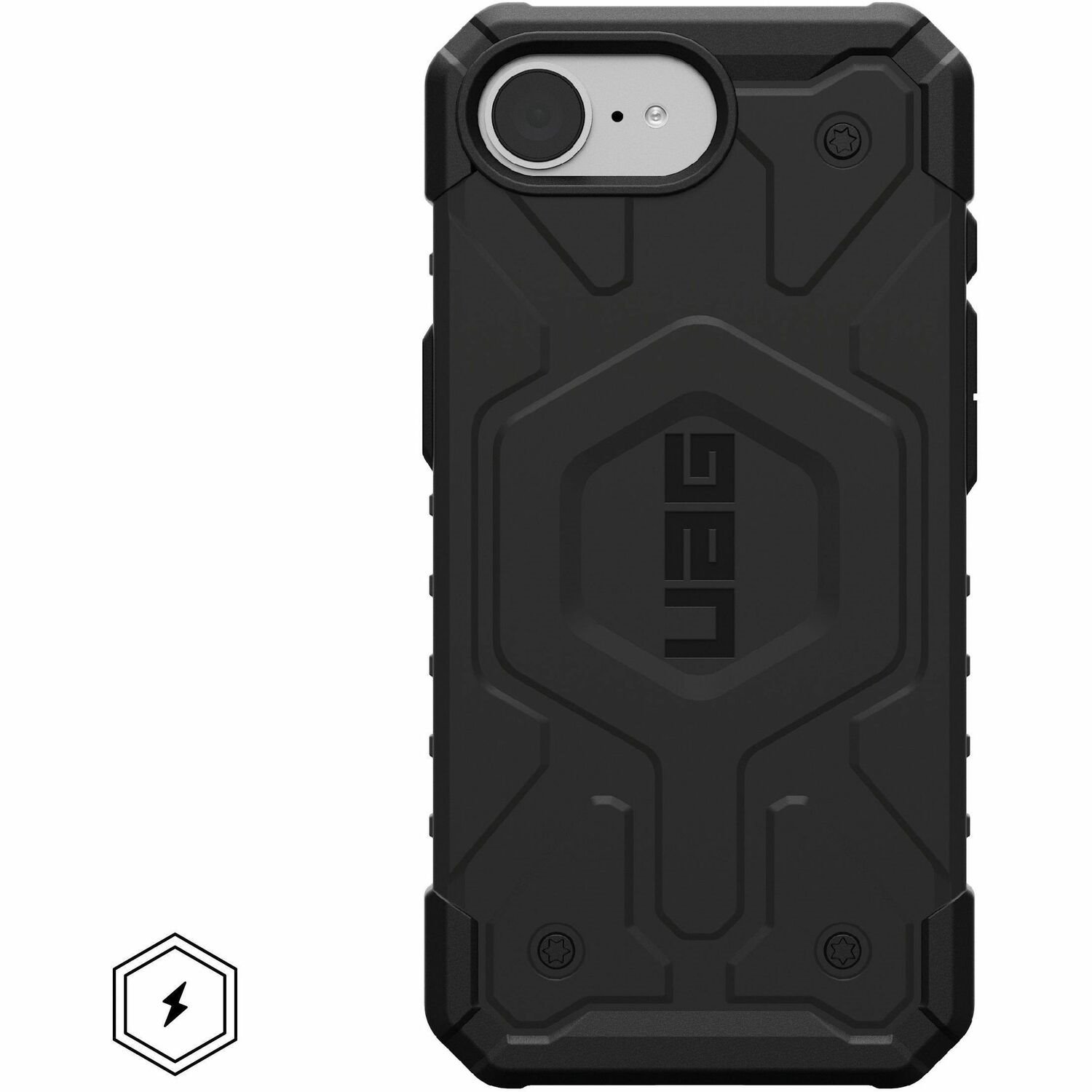 Urban Armor Gear Pathfinder Robuust Case voor Apple iPhone 16e Smartphone - Zwart