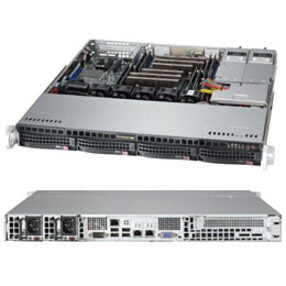 Supermicro SuperServer 6017R-M7RF Server Barebone System - 1U Rack-mountable - Socket R LGA-2011 - 2 x Processor Support