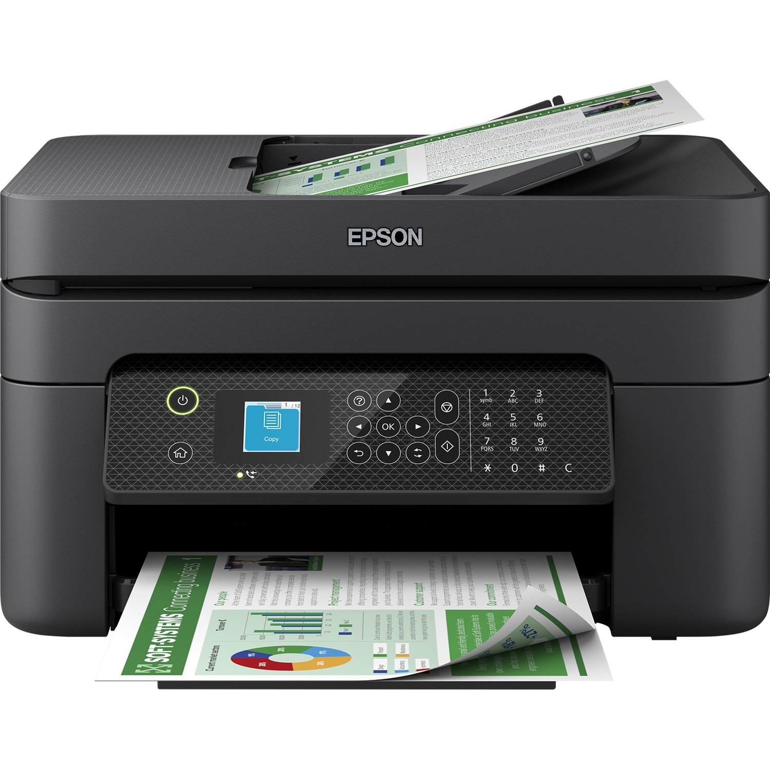Epson WorkForce WF-2930DWF Wireless Inkjet Multifunction Printer - Colour