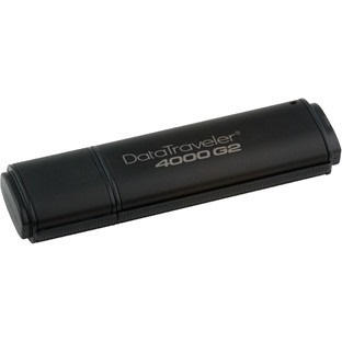 Kingston DataTraveler 4000 G2 DT4000G2DM 16 GB USB 3.0 Flash Drive - 256-bit AES