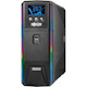 Eaton Tripp Lite Series 1200VA 720W 120V Pure Sine Wave Gaming UPS Battery Backup - LCD, AVR, RGB LEDs, USB Charging, Power Saving