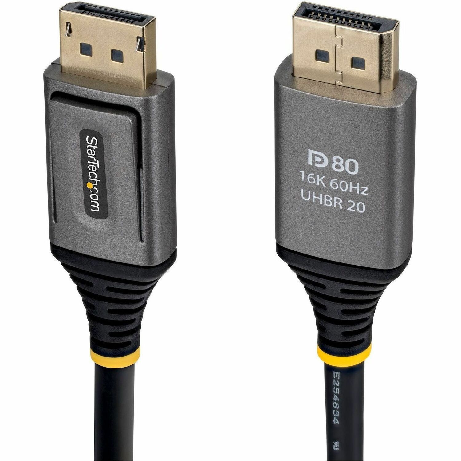 StarTech 1.5m DisplayPort 2.1 Cable, VESA Certified DP80 DisplayPort Cable, 10K/8K 60Hz, 16K 60Hz/8K 240Hz w/DSC 1.2a, DP 2.1 Cord