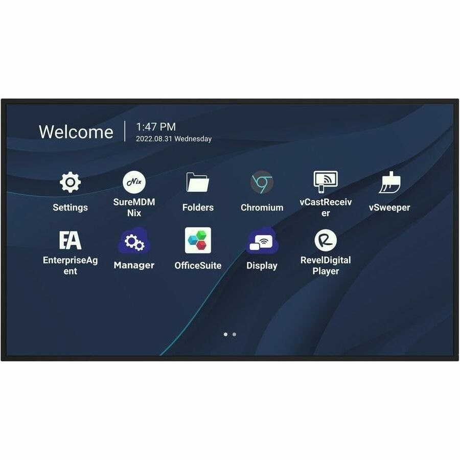 ViewSonic CDE9830-MTRC - TeamJoin Microsoft Teams Room Bundle 98 Inch 4K Display, Mini-PC, 10.1 Inch Touch Console, Video Bar System