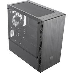 Cooler Master MasterBox MCB-B400L-KGNN-S00 Computer Case - Micro ATX, Mini ITX Motherboard Supported - Mini-tower - Plastic, Steel - Black