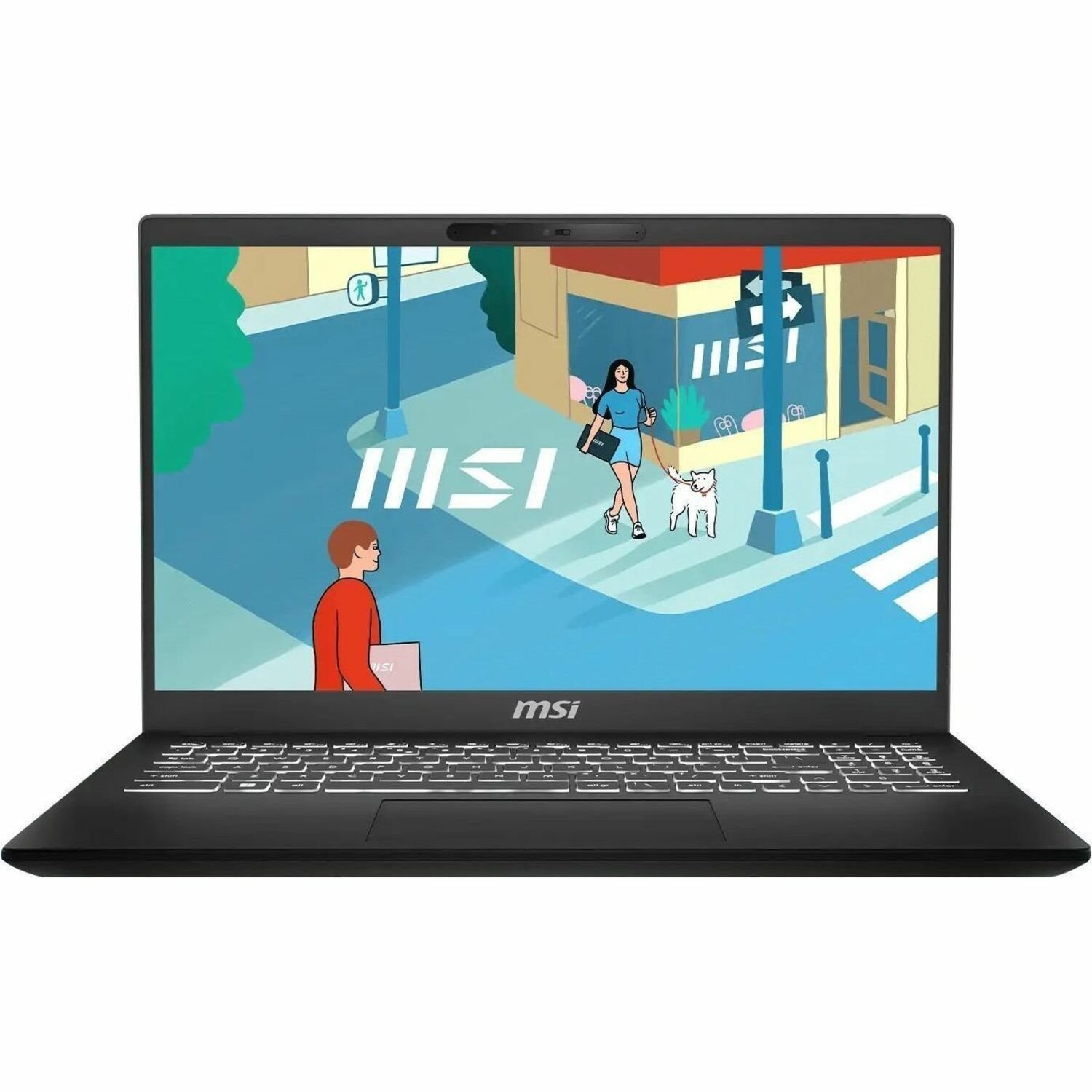 MSI Modern 15 H C13M Modern 15 H C13M-275UK 39.6 cm (15.6") Notebook - Full HD - Intel Core i5 13th Gen i5-13420H - 16 GB - 512 GB SSD - Classic Black