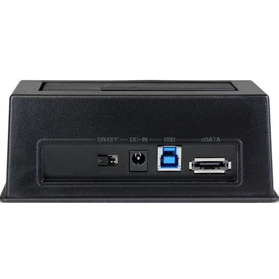 StarTech.com Single Bay USB 3.0 / eSATA to SATA Hard Drive Docking Station, USB 3.0 (5 Gbps) Hard Drive Dock, 2.5/3.5" SATA HDD/SSD