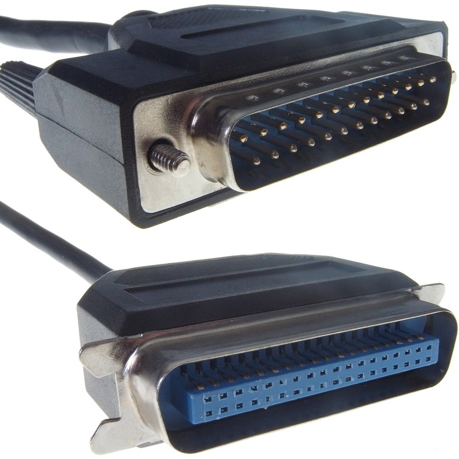 Group Gear Centronics/DB-25 Data Transfer Cable for Printer