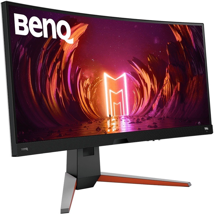 BenQ MOBIUZ EX3415R 34" Class WQHD Curved Screen Gaming LCD Monitor - 21:9 - Black