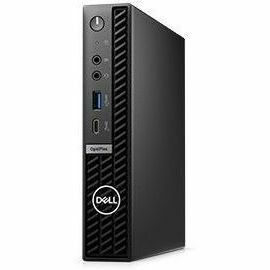 Dell OptiPlex 7000 7020 Plus Desktop Computer - Intel Core i5 14th Gen i5-14500T - vPro Technology - 16 GB - 256 GB SSD - Micro PC - Black