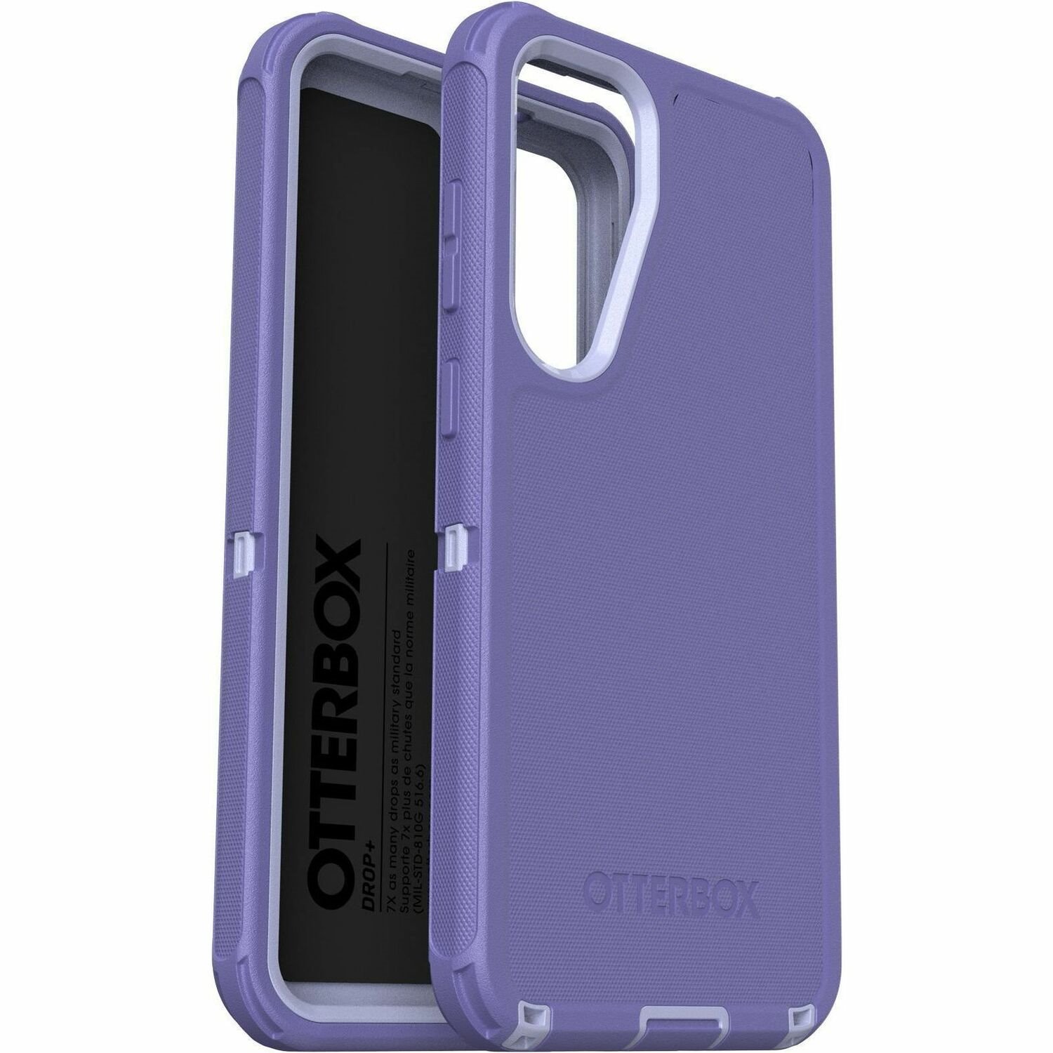 OtterBox Defender Case for Samsung Galaxy S25+ Smartphone - texture delivers greater grip - Mountain Majesty (Purple)