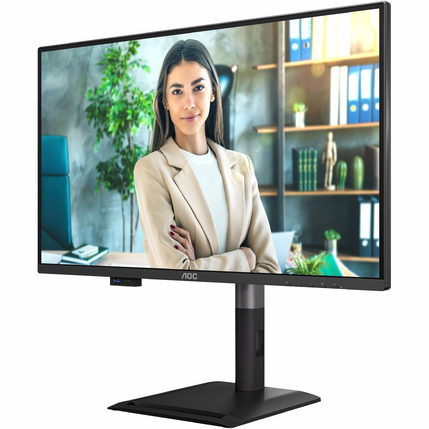 AOC Q27P4U 27" Class WQHD LCD Monitor - 16:9
