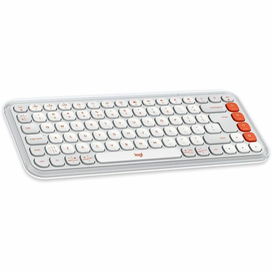 Logitech Pop Icon Keys KBD Off White Us Int'l