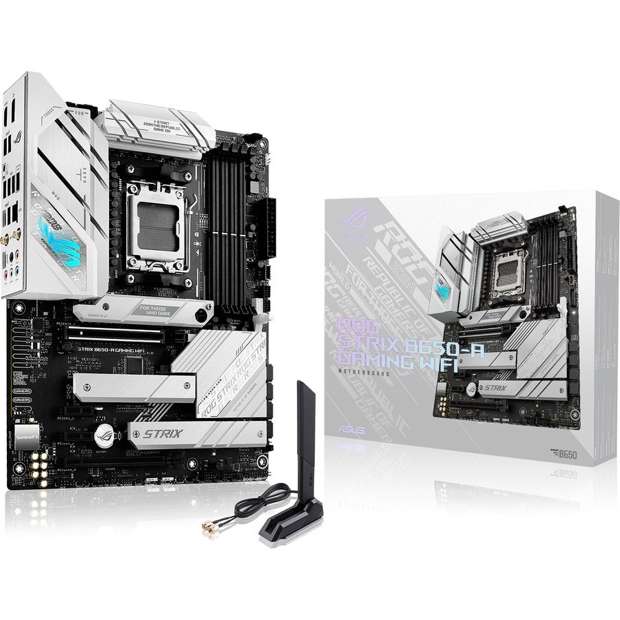 Asus ROG Strix B650-A GAMING WIFI Gaming Desktop Motherboard - AMD B650 Chipset - Socket AM5 - ATX