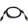 Eaton Tripp Lite Series USB 2.0 A to B Cable with Ferrite Chokes (M/M), 6 ft. (1.83 m)