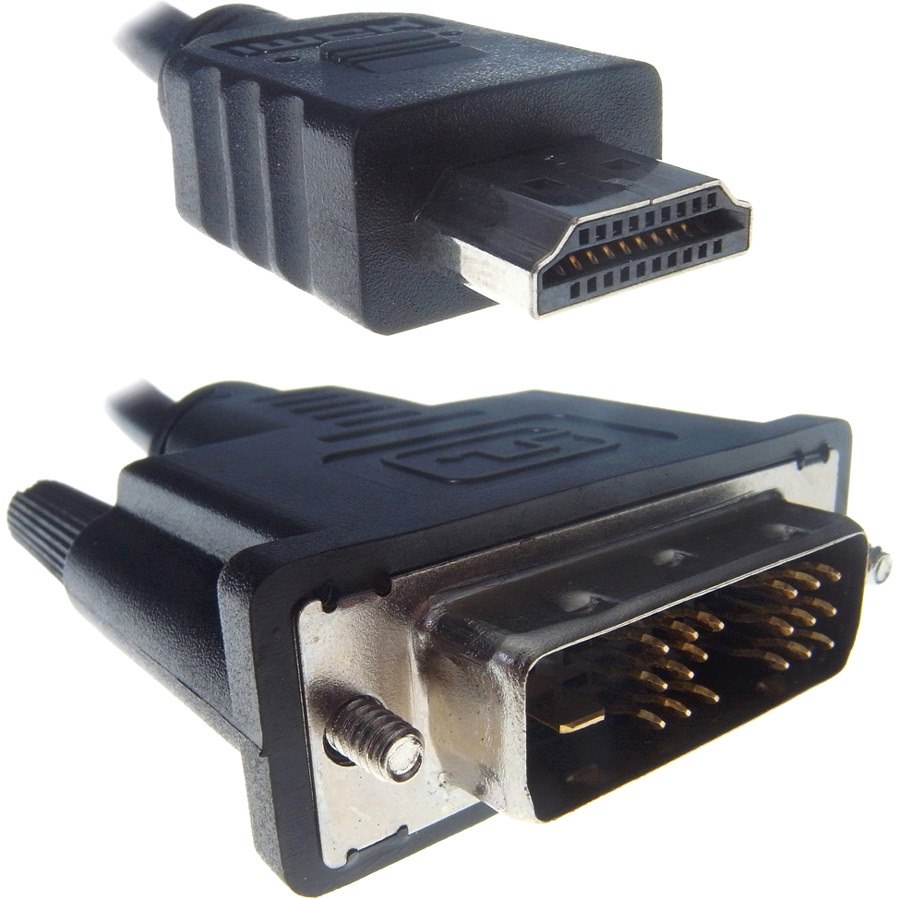 Group Gear 5 m DVI/HDMI A/V Cable for LCD TV, Projector, DVD Recorder, DVD, HDTV Set-top Boxes, A/V receiver, Audio/Video Device