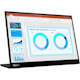 Lenovo ThinkVision M14d 14" Class LED Monitor - 16:10 - Raven Black