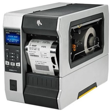 Zebra ZT610 Industrial Direct Thermal/Thermal Transfer Printer - Monochrome - Label Print - USB - Serial - Bluetooth