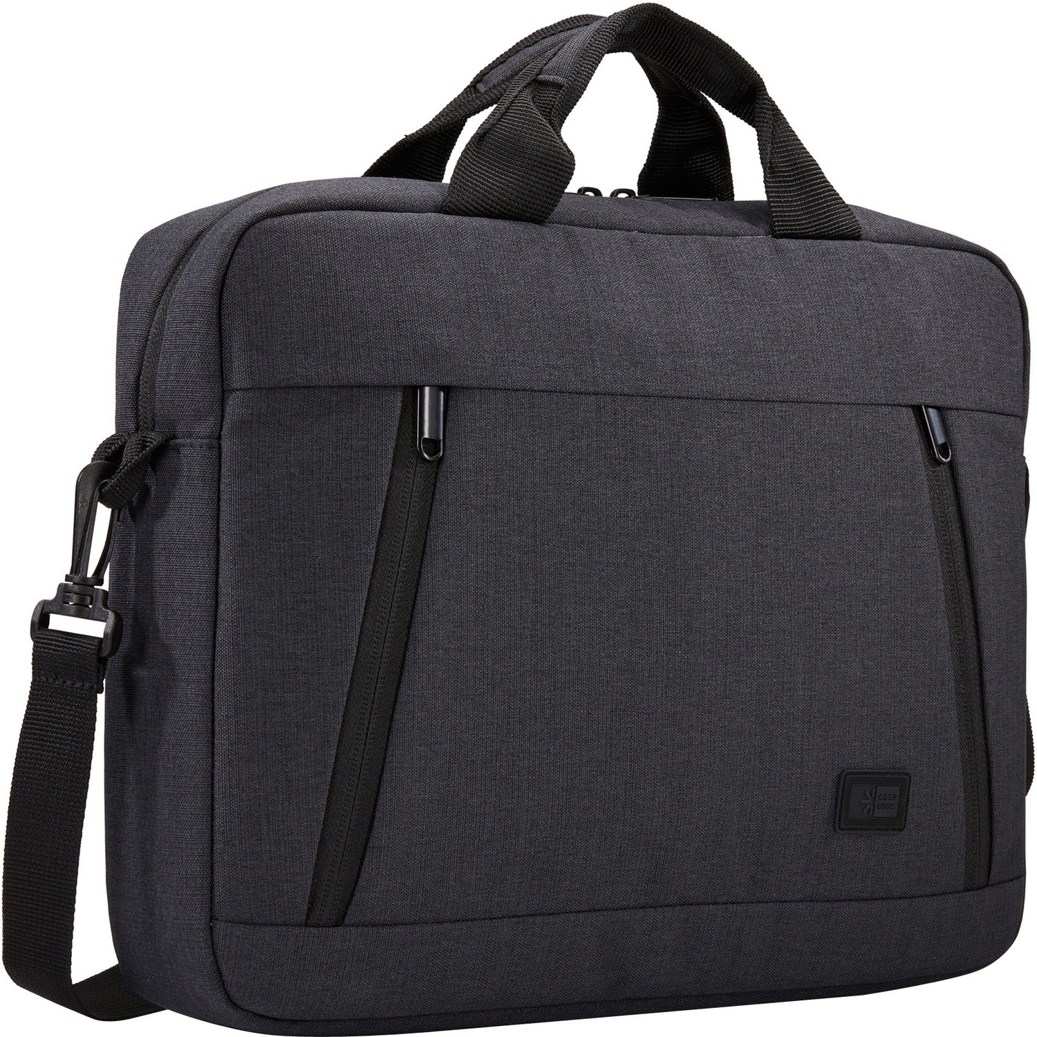 Case Logic Huxton Carrying Case (Attach&eacute;) for 25.7 cm (10.1") to 33.8 cm (13.3") Apple iPad Notebook - Black