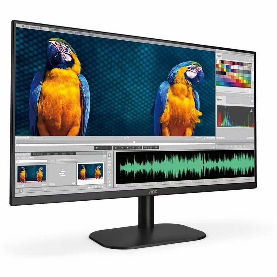 Aoc 27" 100 HZ Ips FHD Gaming Monitor 4 MS 1920 X 1080 SRGB (Cie1931): 105.1% NTSC (Cie1976): 74.5% Flat Panel 27B2H2