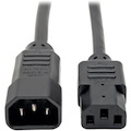 Eaton Tripp Lite Series PDU Power Cord, C13 to C14 - 13A, 250V, 16 AWG, 3 ft. (0.91 m), Black