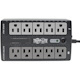 Eaton Tripp Lite Series 550VA 300W Standby UPS - 10 NEMA 5-15R Outlets, 120V, 50/60 Hz, 5-15P Plug, ENERGY STAR, Desktop/Wall