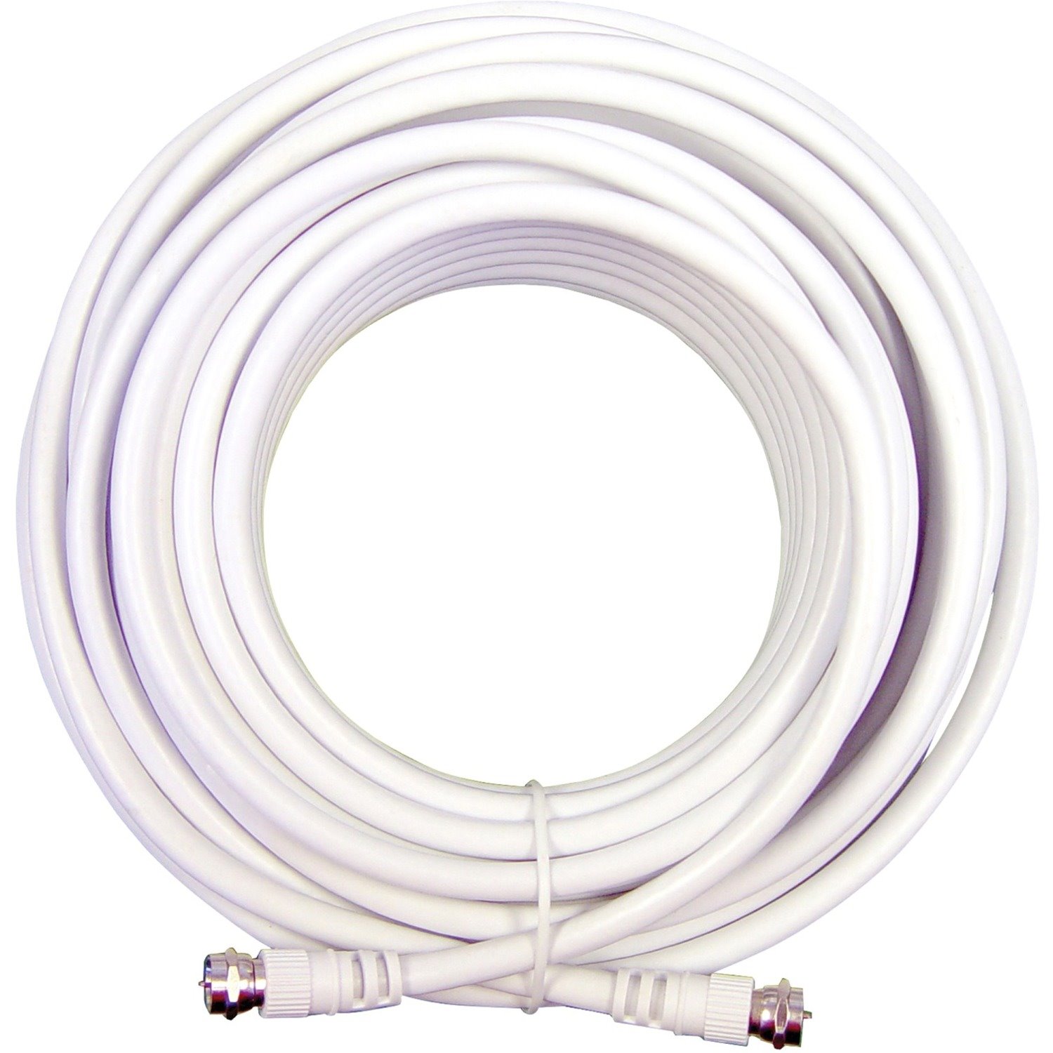 Wilson 50 ft. White RG6 Low Loss Coax Cable (F Male - F Male)