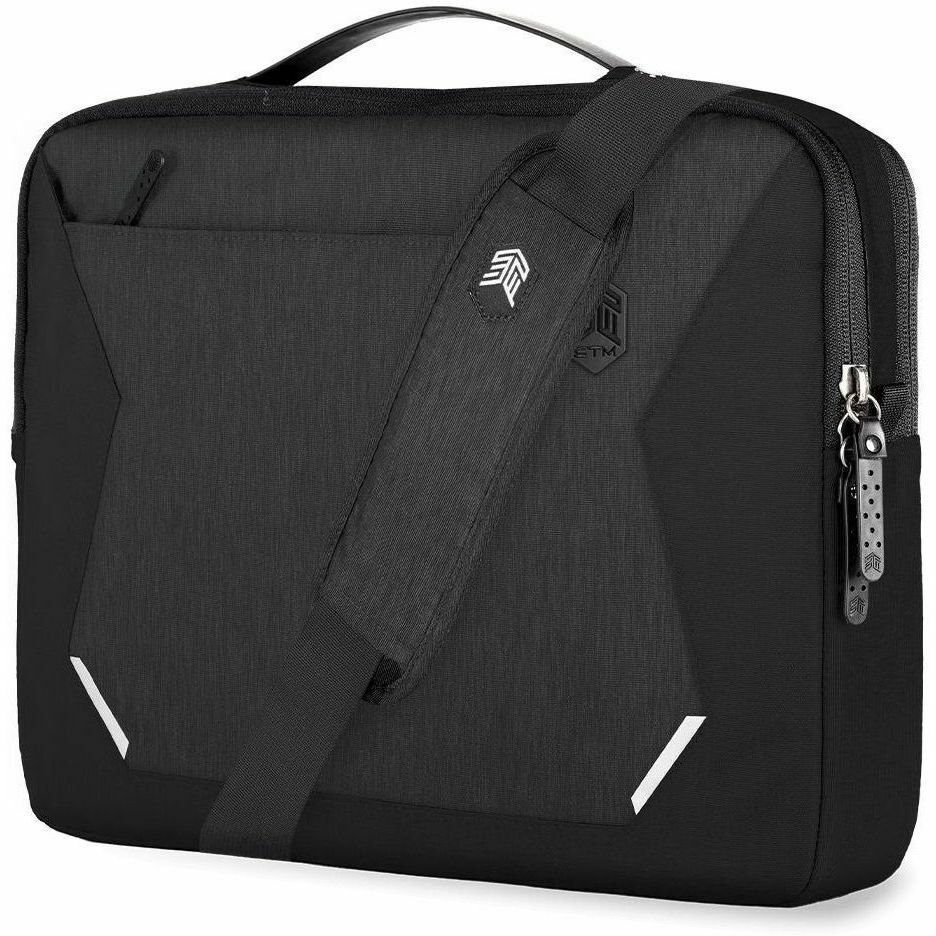 STM Goods Myth Carrying Case (Briefcase) for 38.1 cm (15") to 40.6 cm (16") Apple MacBook Pro - Magnet Black