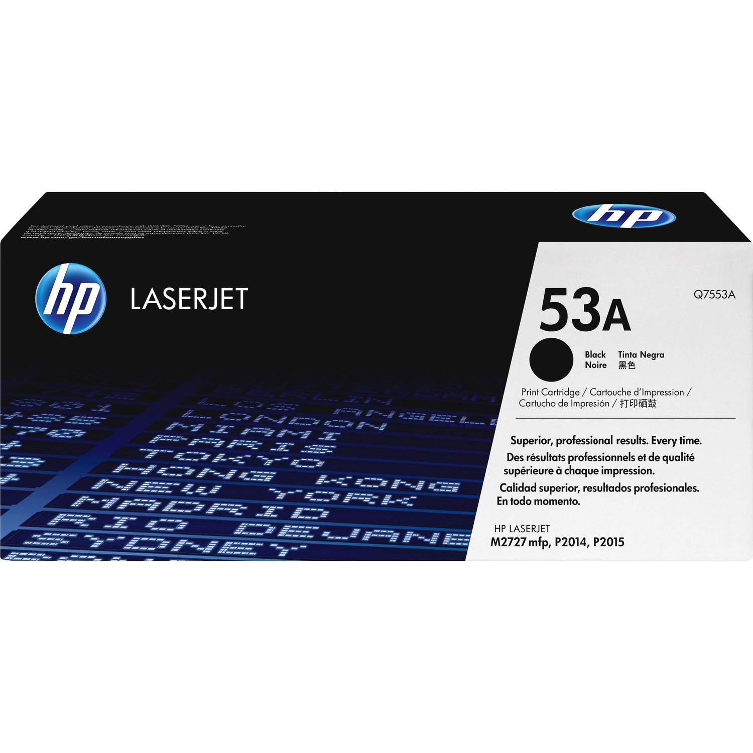 HP 53A Original Laser Toner Cartridge - Black - 1 Each